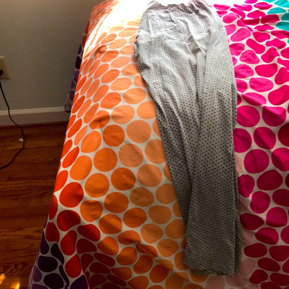 Polka Dot Sweat pants